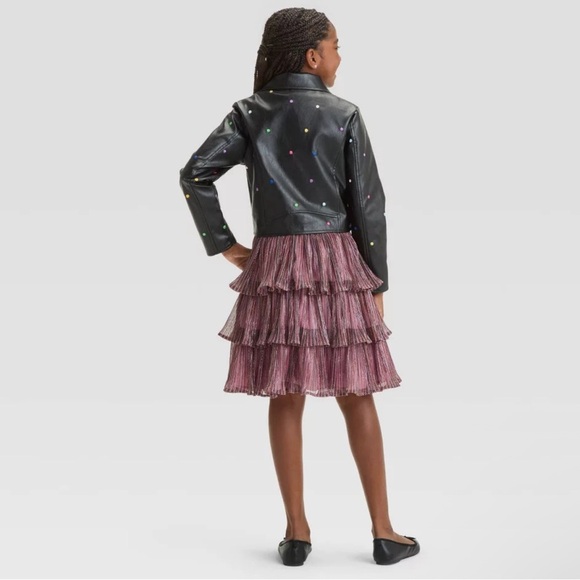 FAO Schwarz - Girls' FAO Schwarz Jacket & Dress Set NWT! - Picture 3 of 4